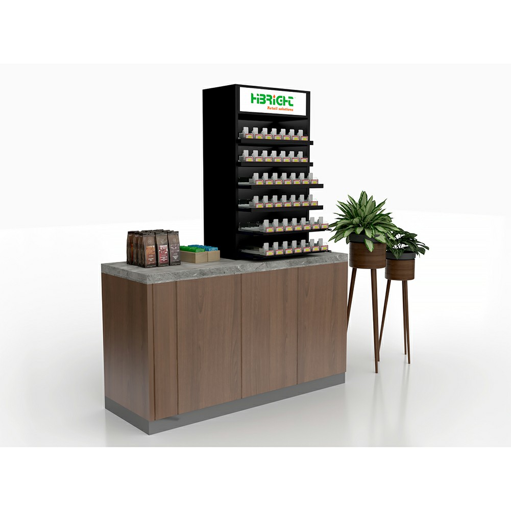 Cigarette Display Shelf with Pusher Buy Product on Highbright Retail